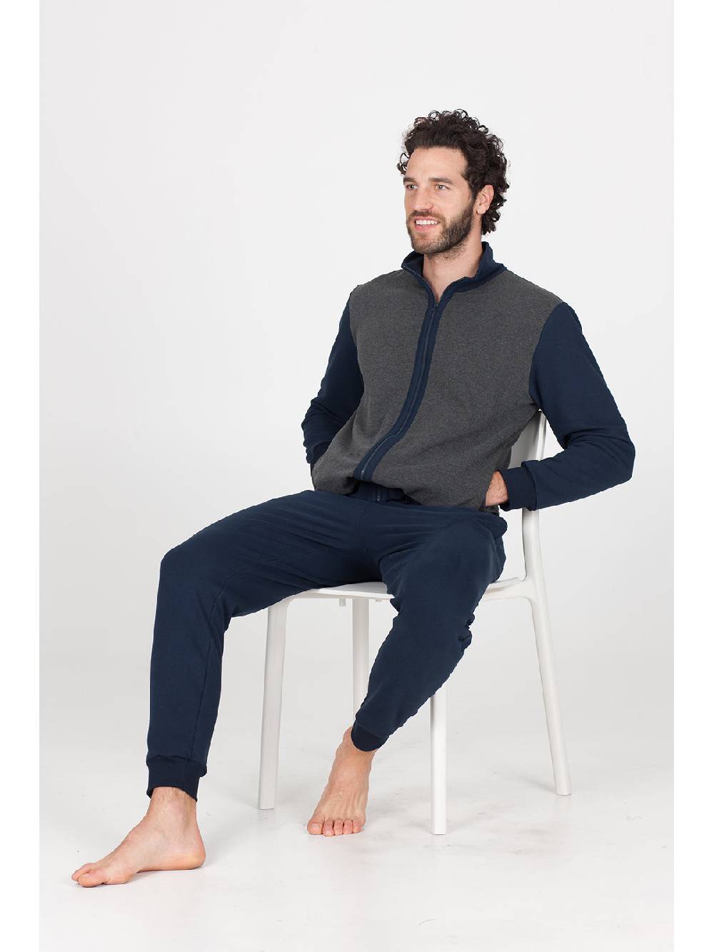 Julipet Tuta Con Zip In Morbida Felpa