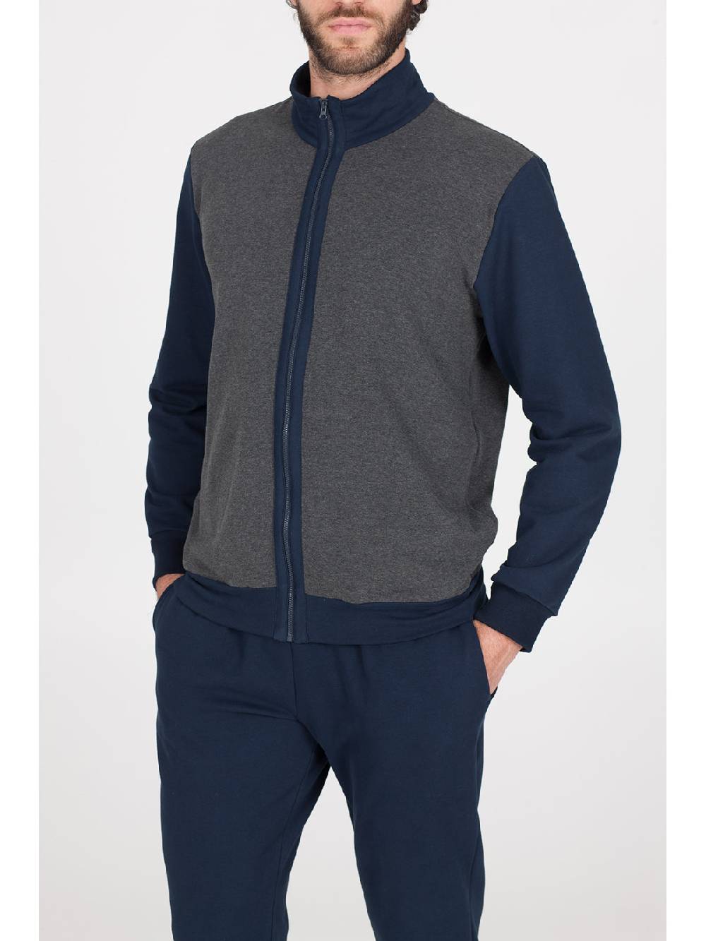 Julipet Tuta Con Zip In Morbida Felpa