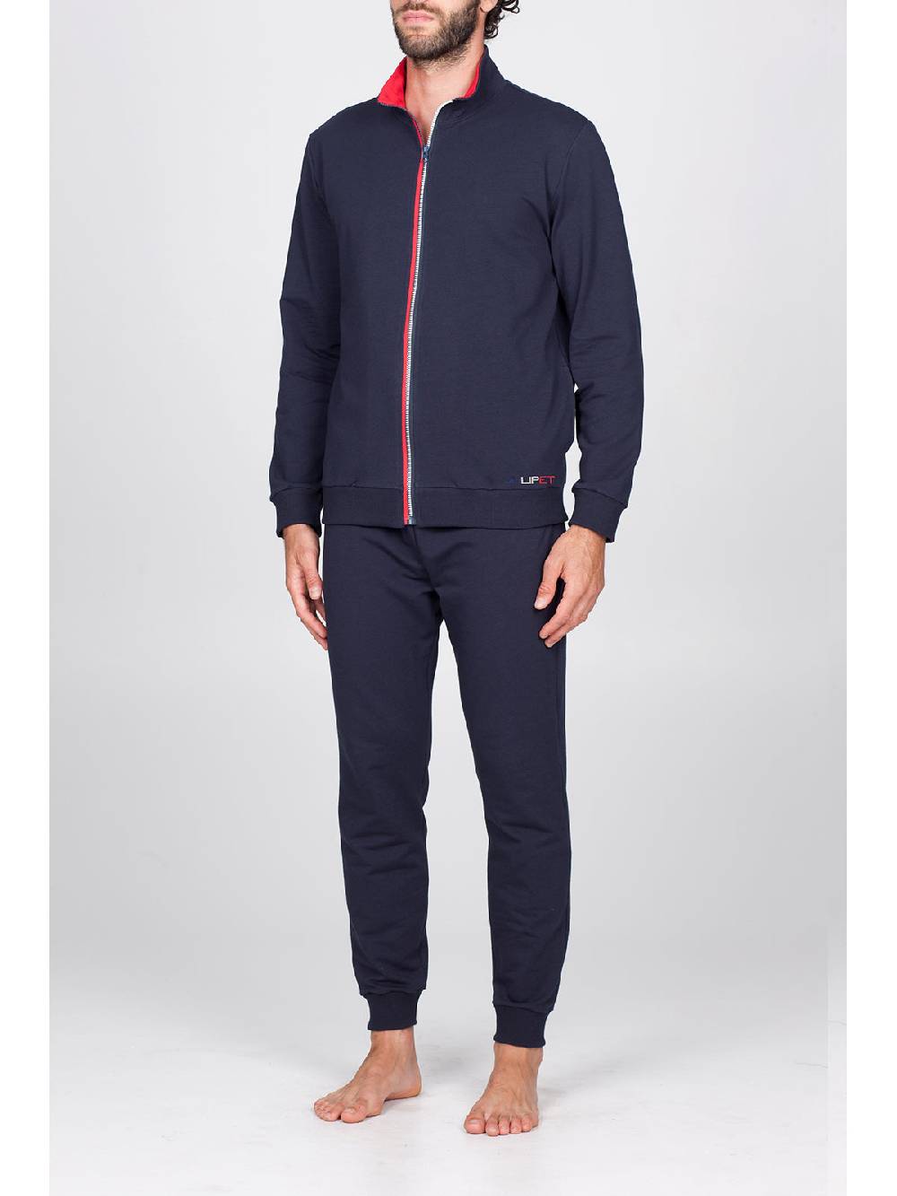 Julipet Tuta Zip In Confortevole Felpa