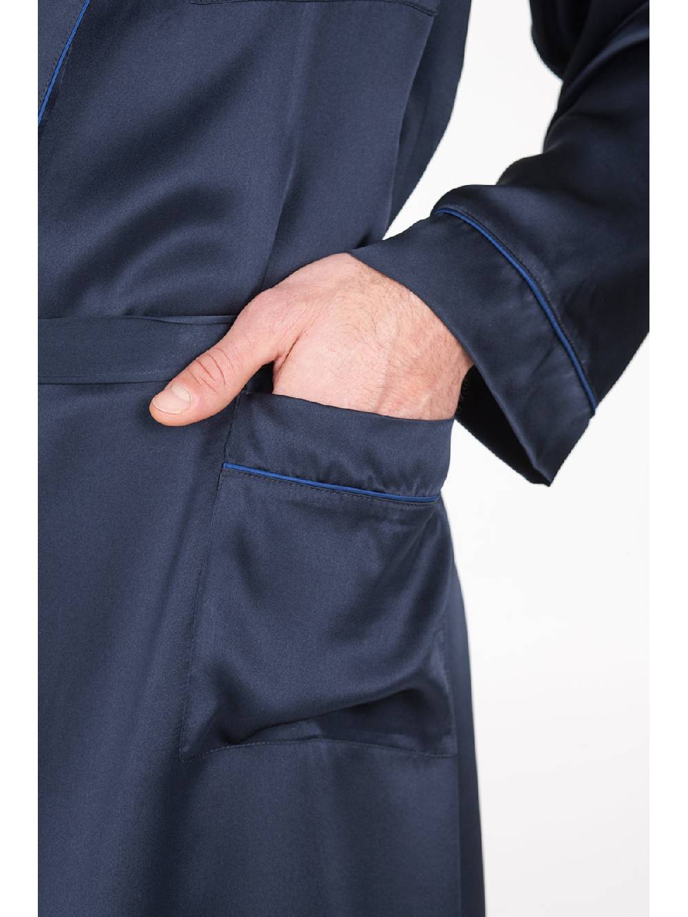 Julipet Vestaglia Di Lusso In Pura Seta