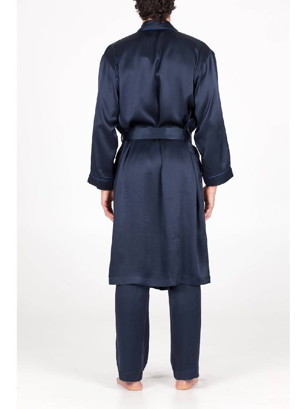 Julipet Vestaglia Di Lusso In Pura Seta