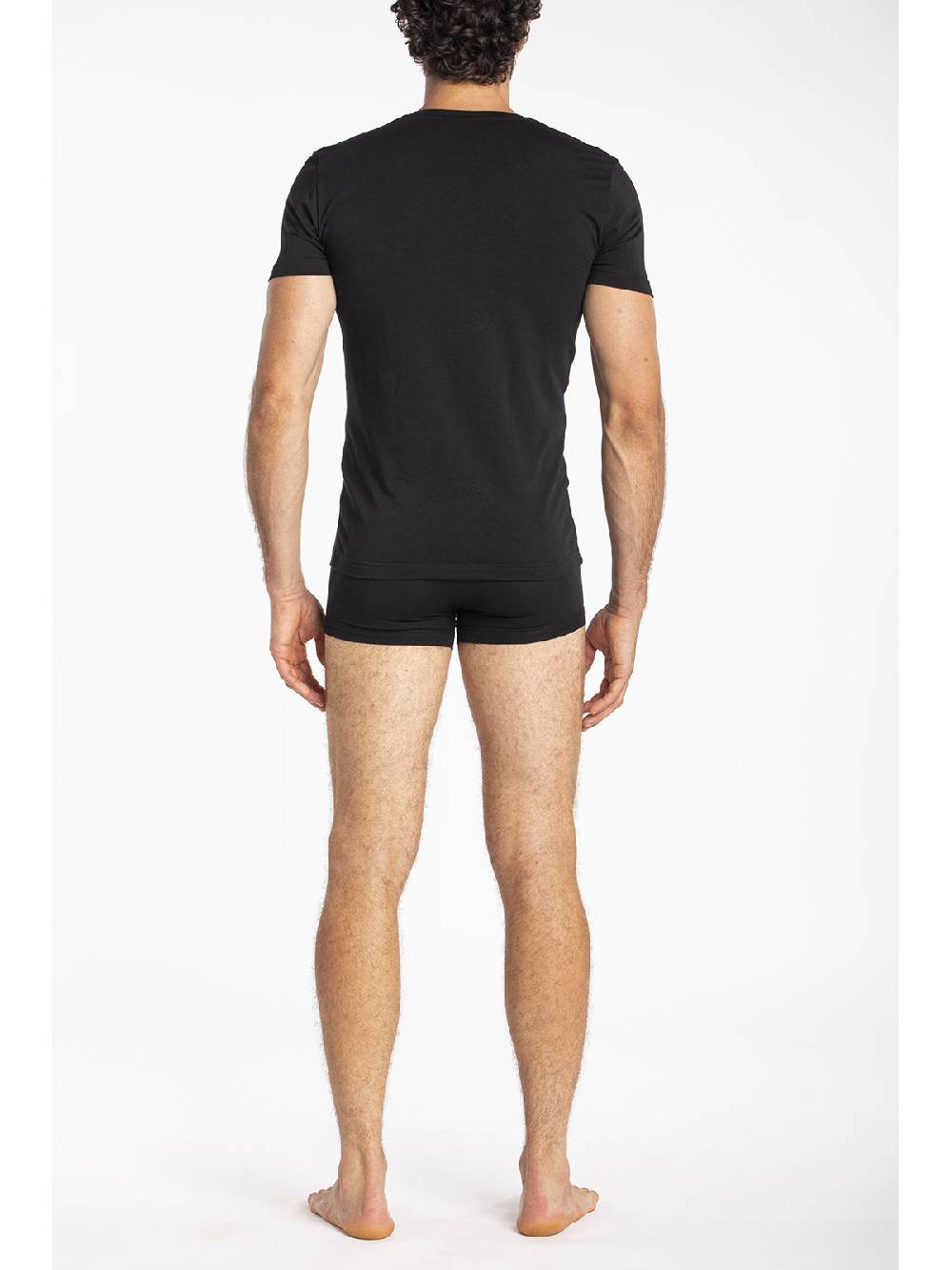 Julipet Maglietta A V In Jersey Di Cotone Elasticizzato