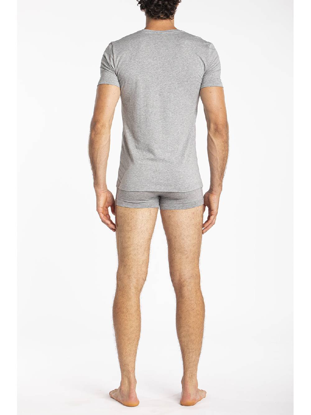 Julipet Maglietta A V In Jersey Di Cotone Elasticizzato