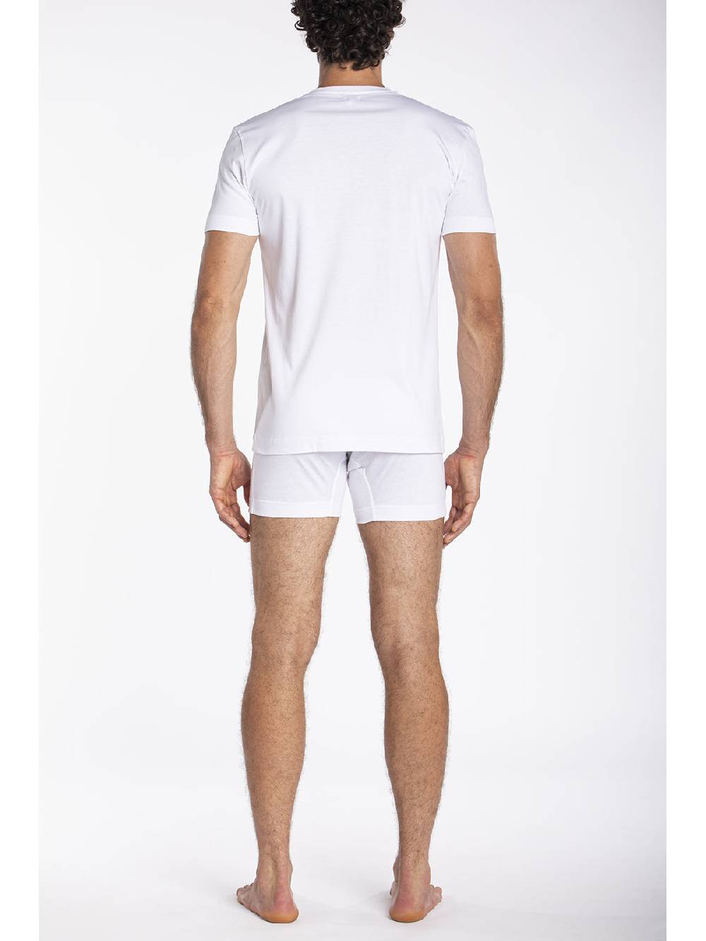 Julipet Maglietta Girocollo In Interlock Di Puro Cotone "doppia Maglia"