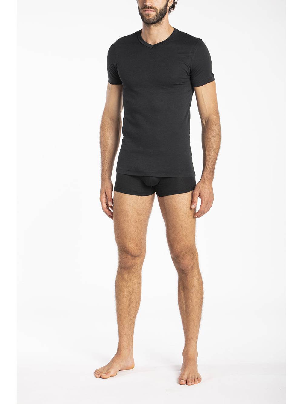 Julipet Maglietta Girocollo In Jersey Di Cotone Elasticizzato Taglio Moderno E Confortevole