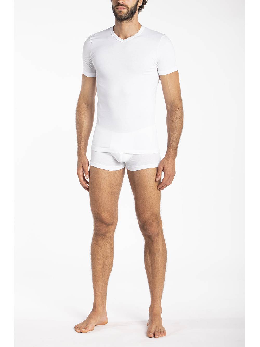 Julipet Maglietta Girocollo In Jersey Di Cotone Elasticizzato Taglio Moderno E Confortevole