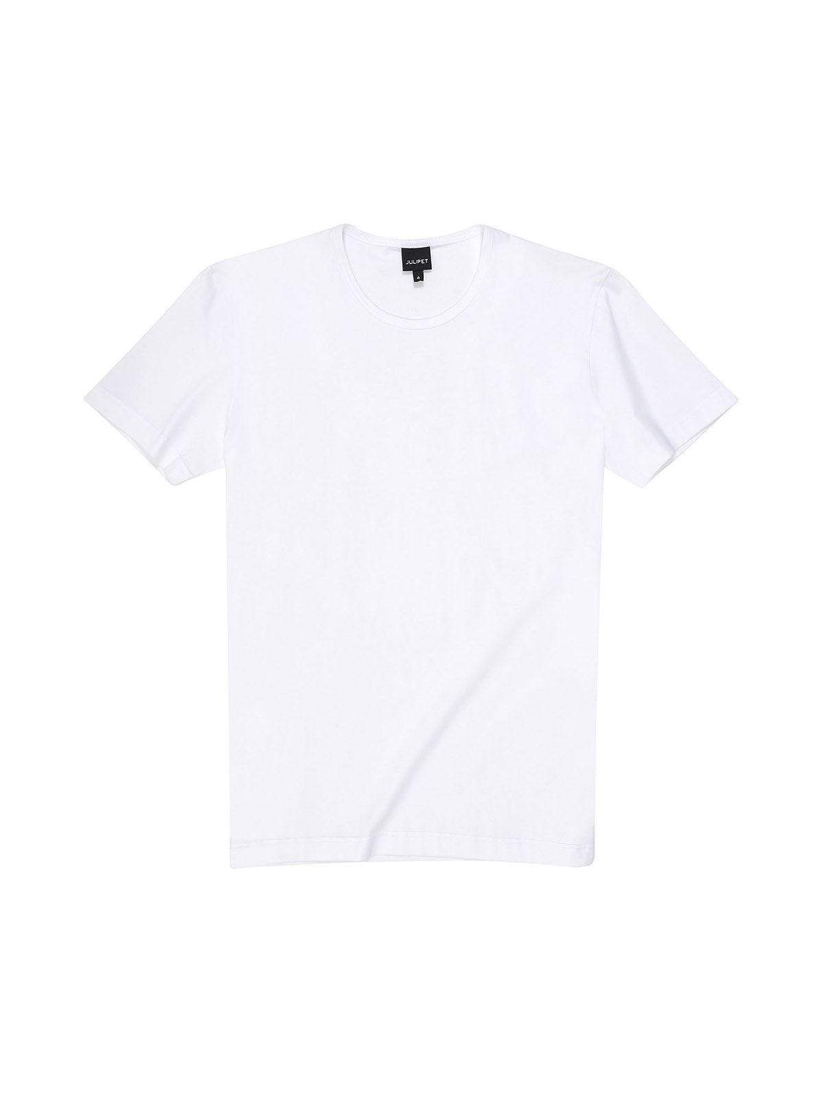 Julipet Maglietta Girocollo In Jersey Di Cotone Makò Elasticizzato