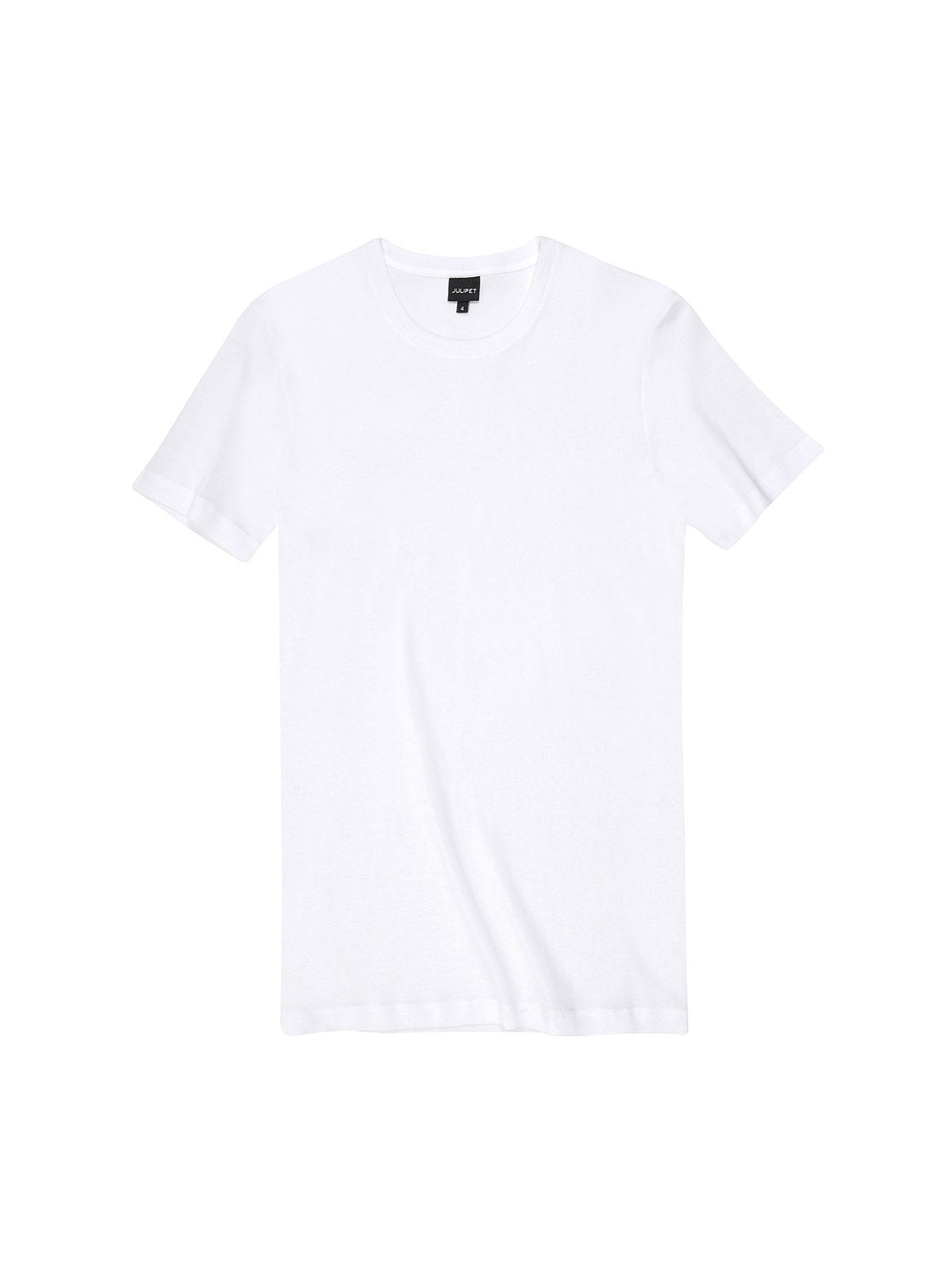 Julipet Maglietta Girocollo In Puro Cotone Filoscozia® Mercerizzato E Gasato In Filo