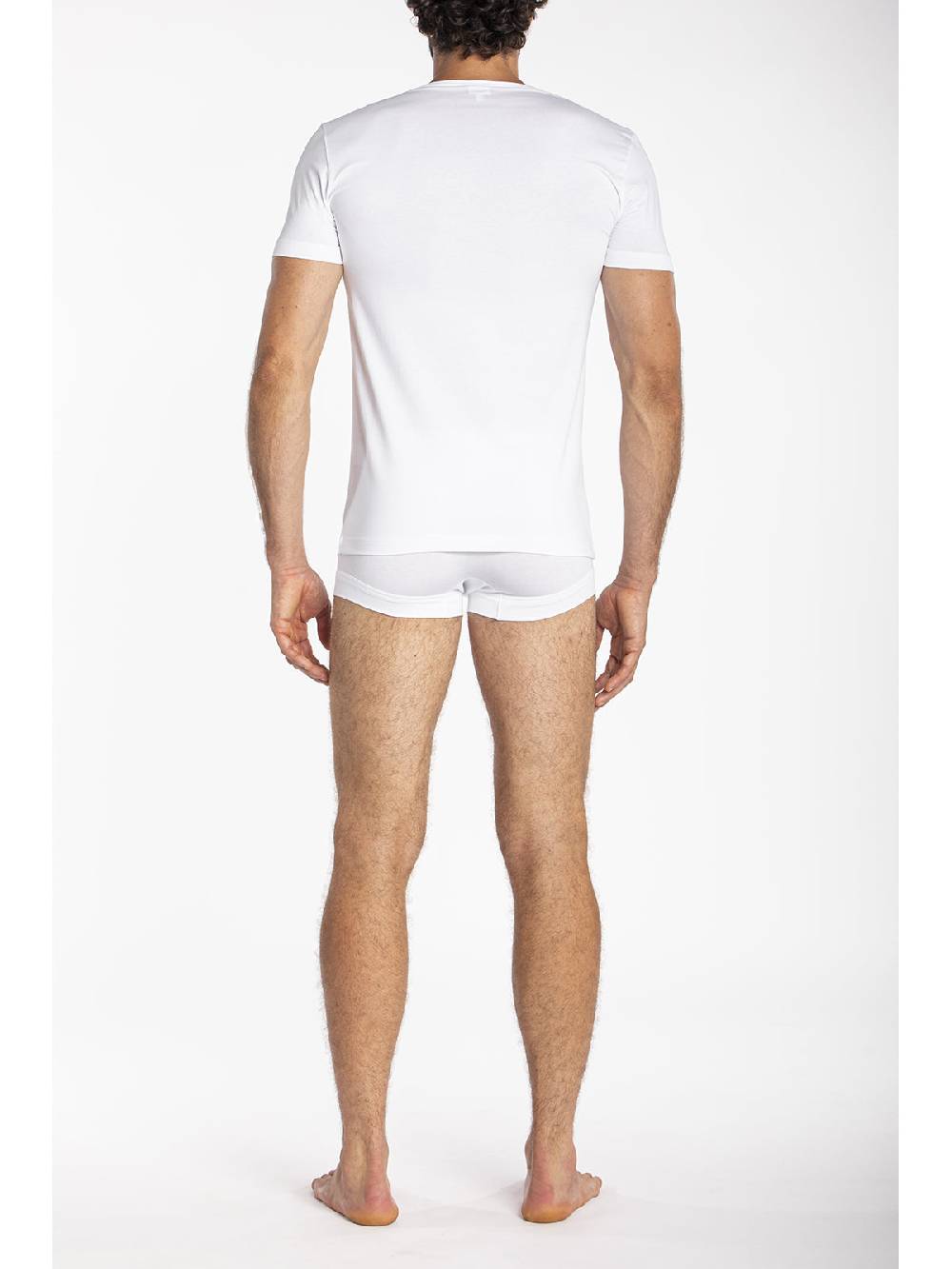 Julipet Maglietta Scollo A V In Jersey Di Cotone Makò Elasticizzato