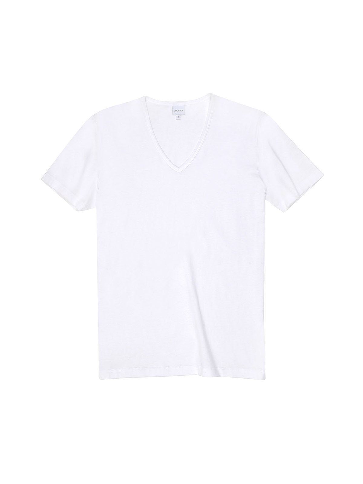 Julipet Maglietta Scollo A V In Jersey Di Cotone Makò Elasticizzato