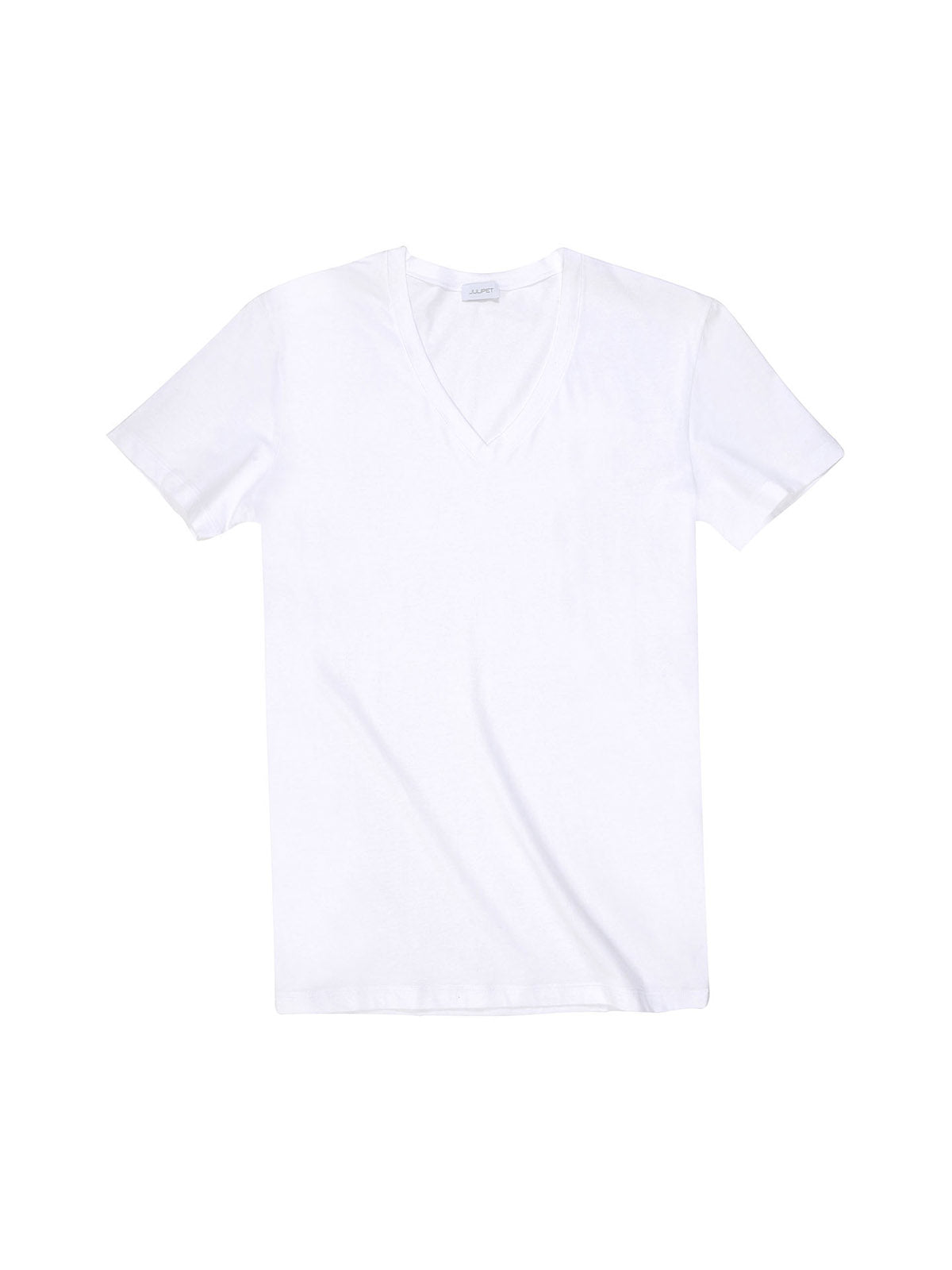 Julipet Maglietta Scollo A V In Leggero Jersey Di Cotone Elasticizzato