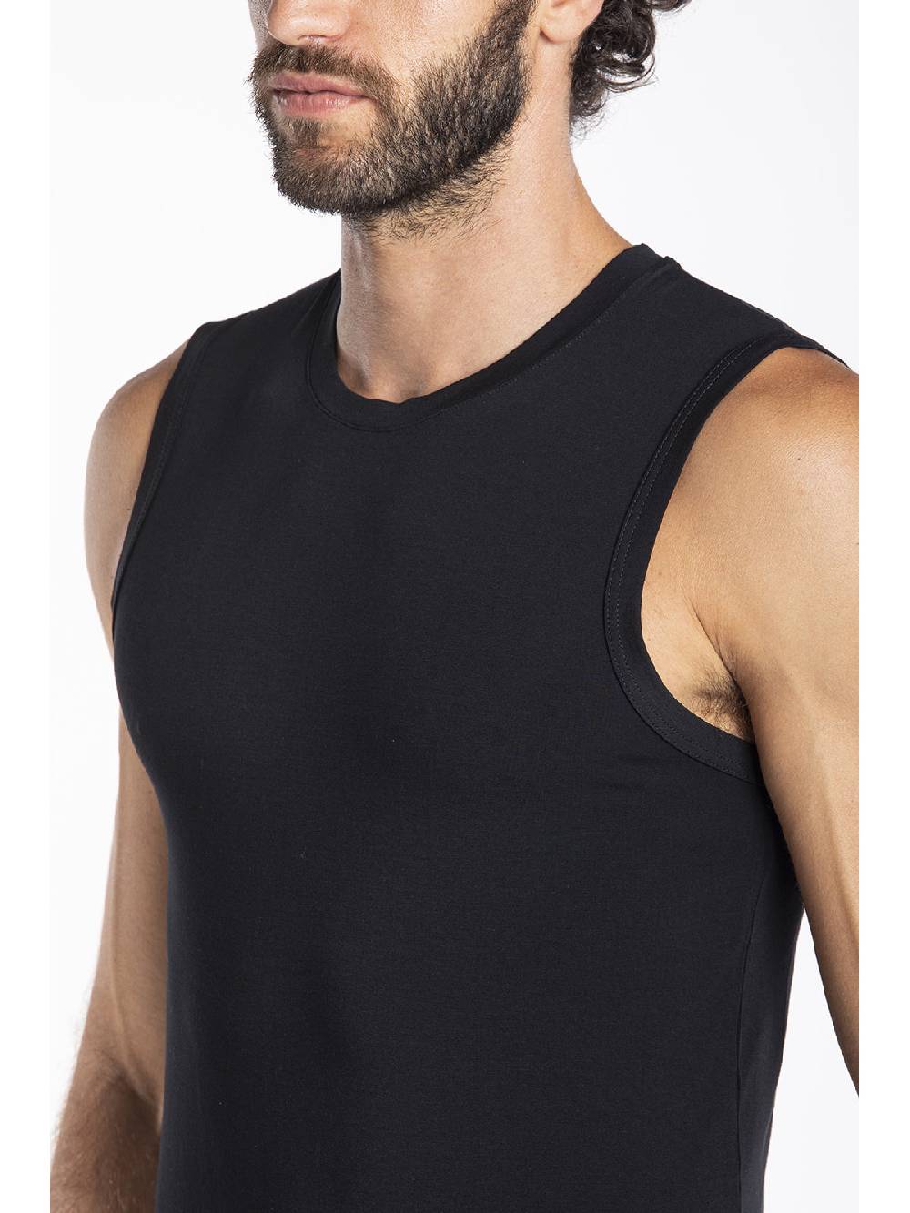 Julipet Maglietta senza maniche in jersey di micromodal