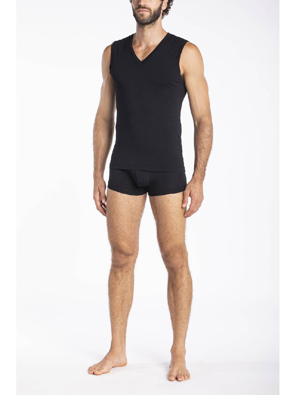 Julipet Maglietta Smanicata In Jersey Di Cotone Elasticizzato