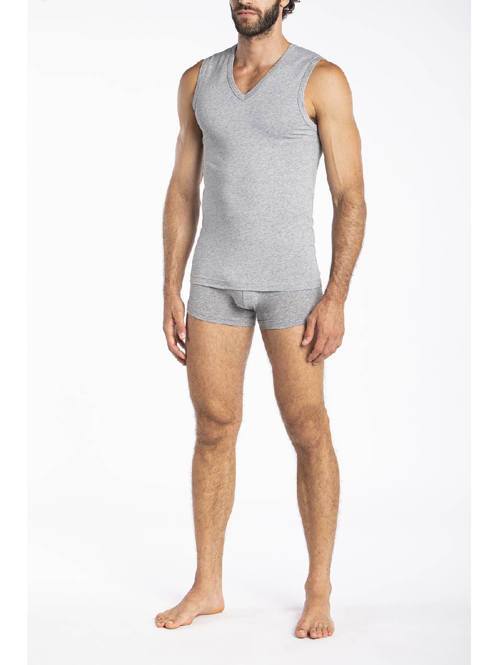 Julipet Maglietta Smanicata In Jersey Di Cotone Elasticizzato