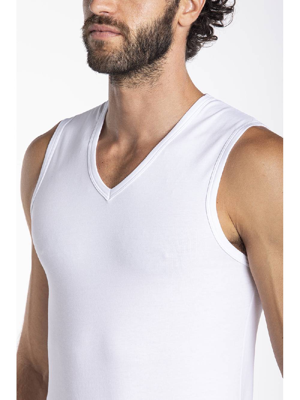 Julipet Maglietta Smanicata In Jersey Di Cotone Elasticizzato