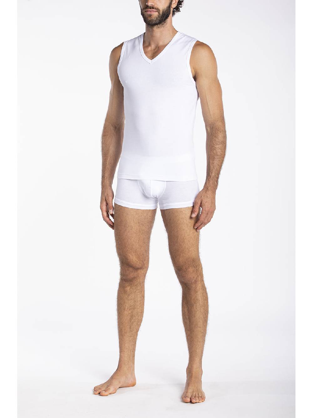 Julipet Maglietta Smanicata In Jersey Di Cotone Elasticizzato