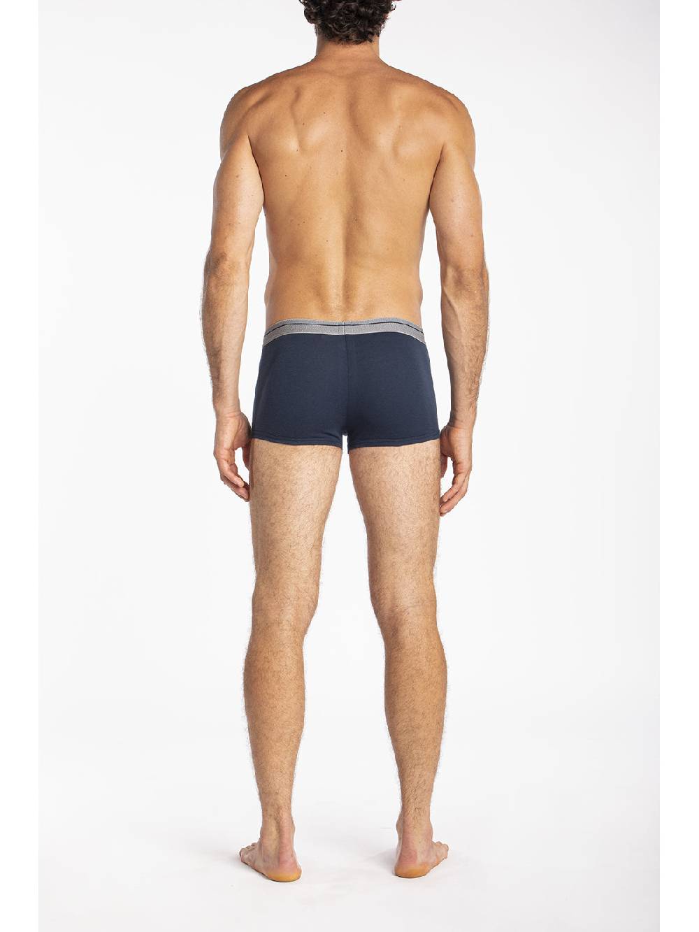 Julipet Parigamba Blu In Jersey Di Cotone Elasticizzato Taglio Moderno E Confortevole