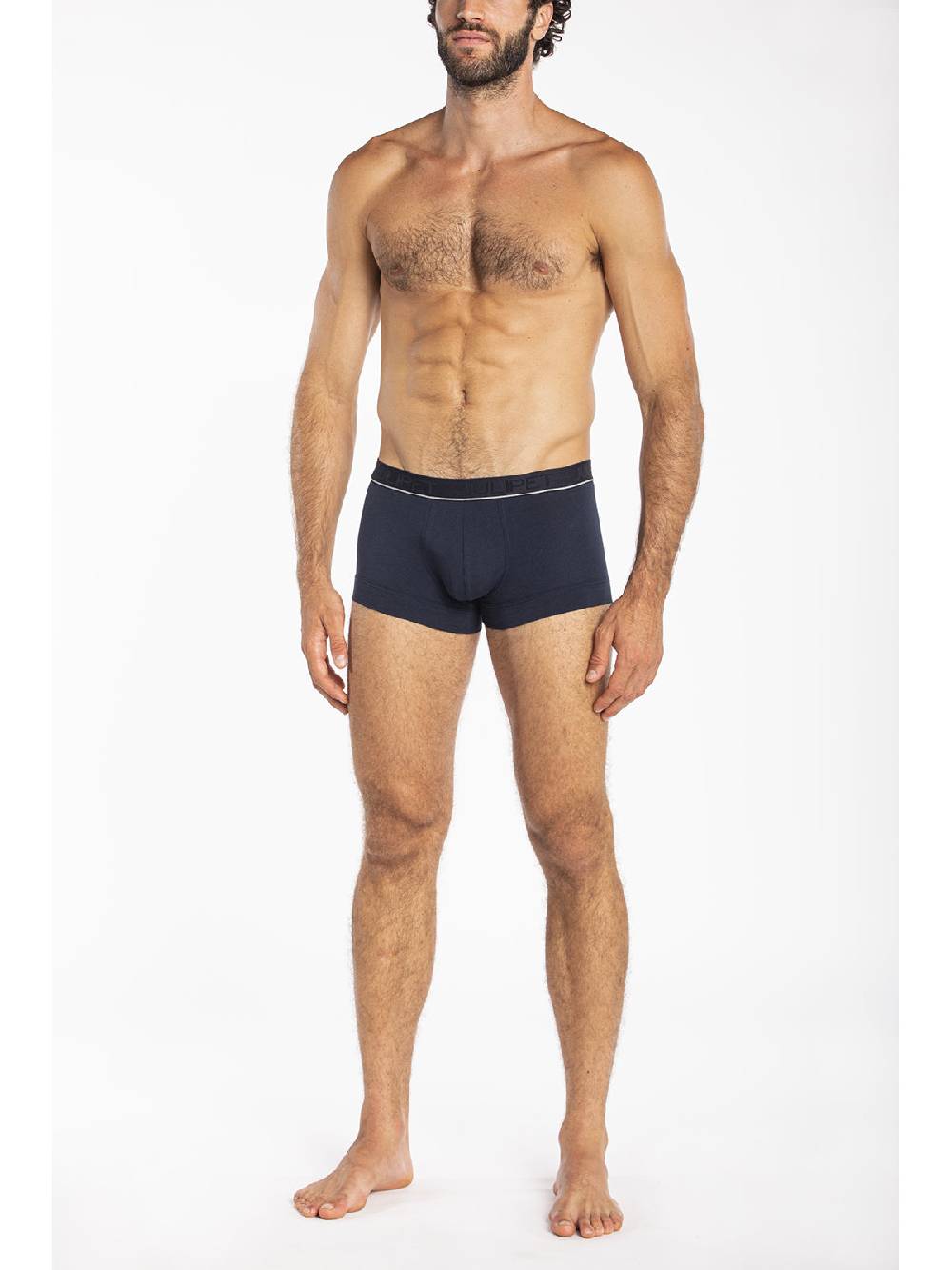 Julipet Parigamba Blu In Jersey Di Cotone Makò Elasticizzato Bipack