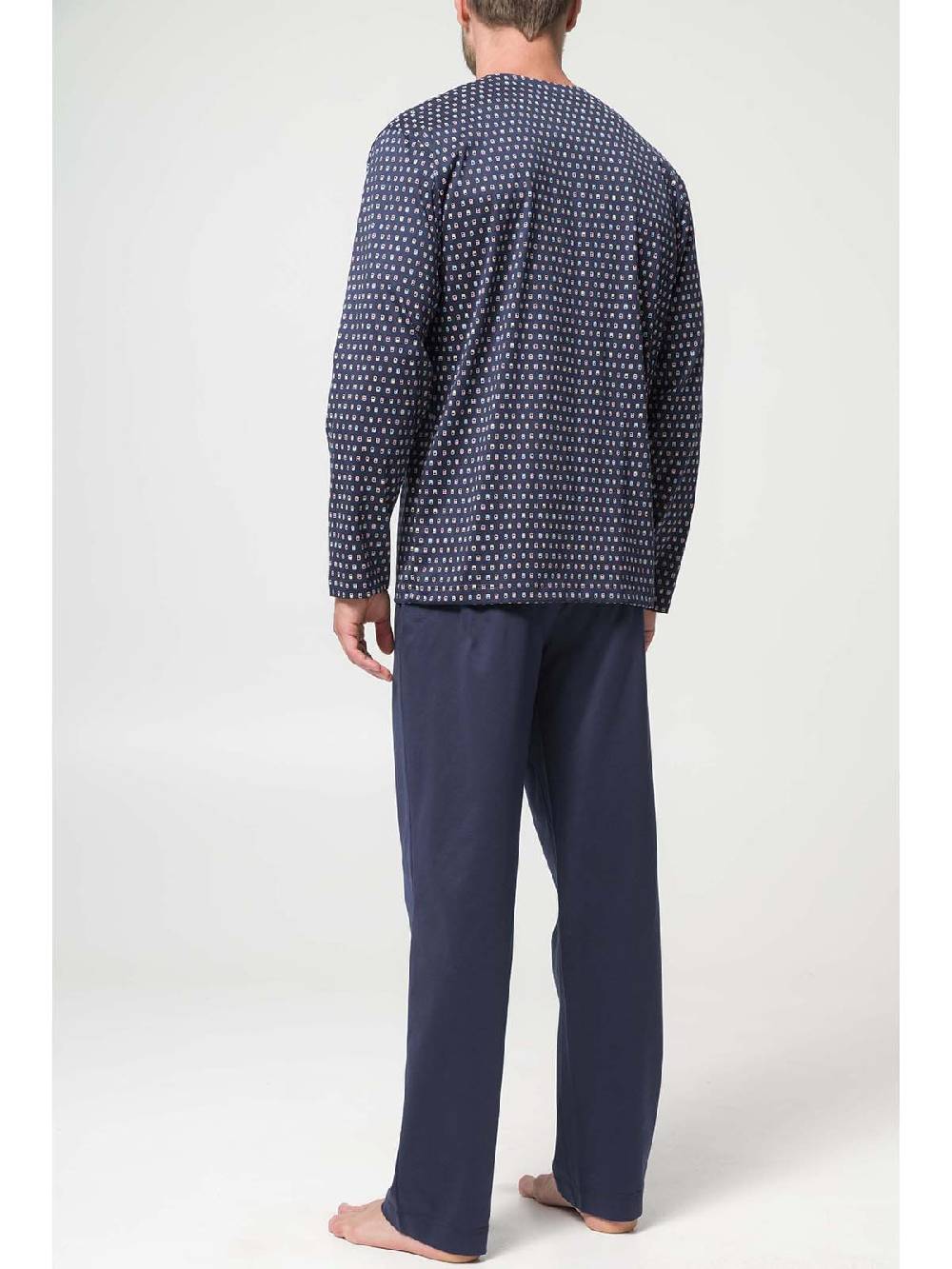 Julipet Pigiama Aperto In Setoso Cotone Mercerizzato