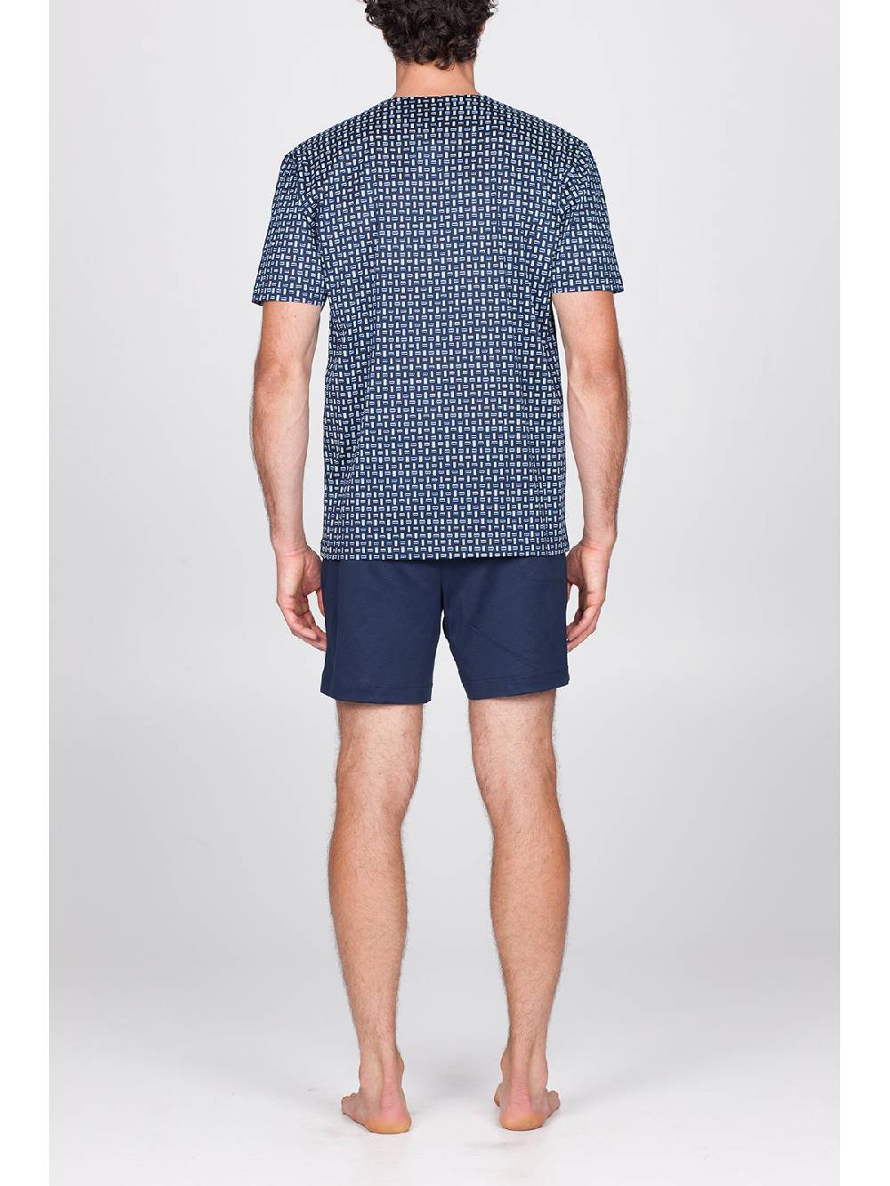 Julipet Pigiama Aperto In Setoso Puro Cotone Mercerizzato