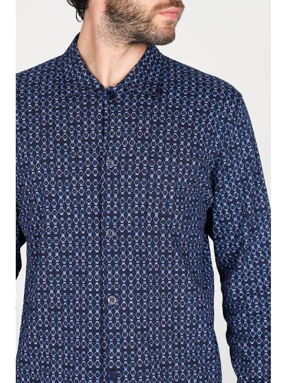 Julipet Pigiama Cardigan Artist Edition, In Caldo Interlock Di Puro Cotone