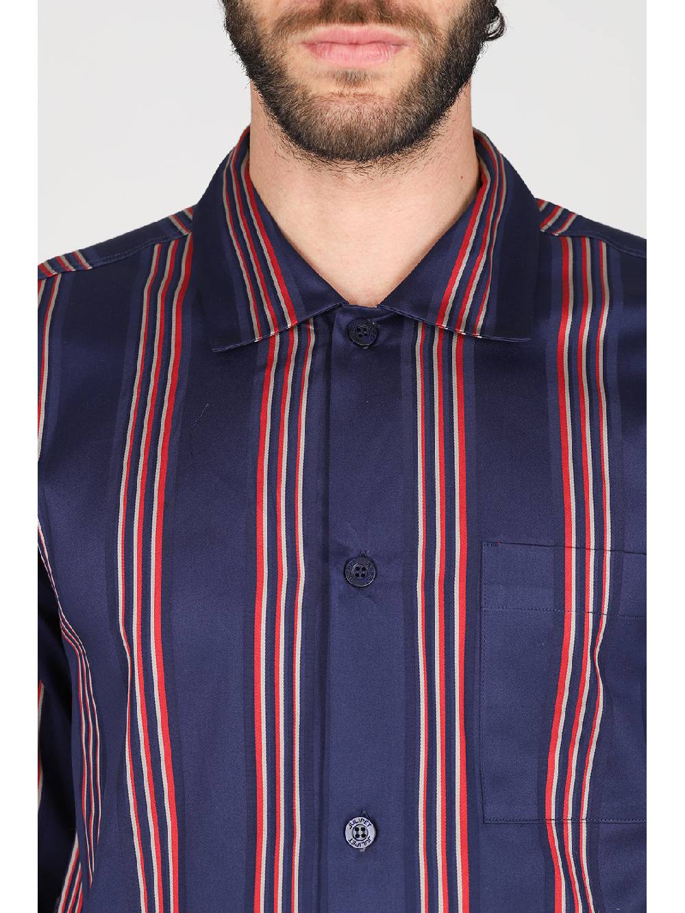 Julipet Pigiama Cardigan In Pregiato Popeline Di Puro Cotone