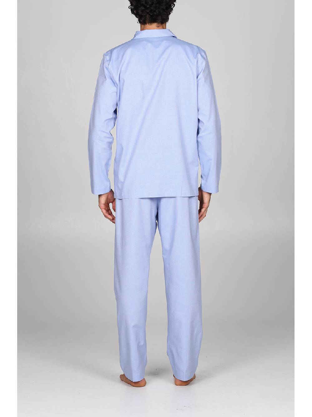 Julipet Pigiama Cardigan In Pregiato Popeline, Vestibilità Impeccabile