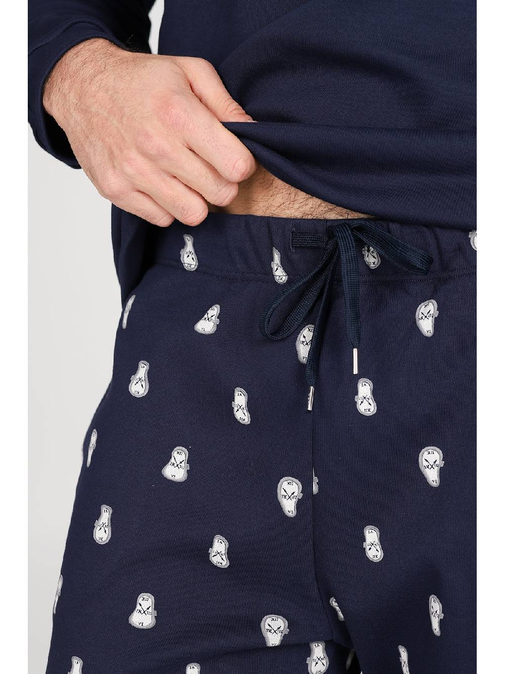 Julipet Pigiama Con Coulisse Artist Edition, In Caldo Interlock Di Puro Cotone