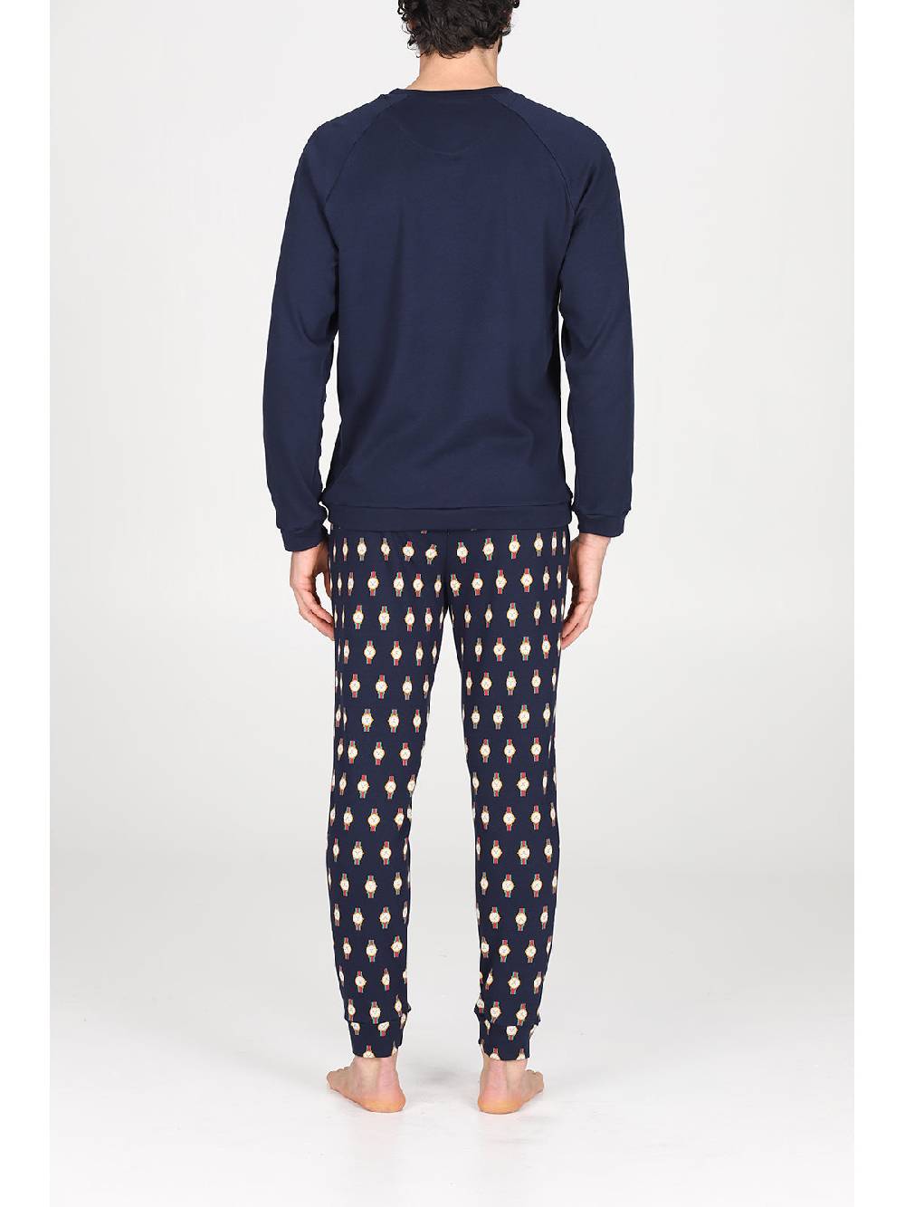 Julipet Pigiama Con Coulisse Artist Edition, In Caldo Interlock Di Puro Cotone