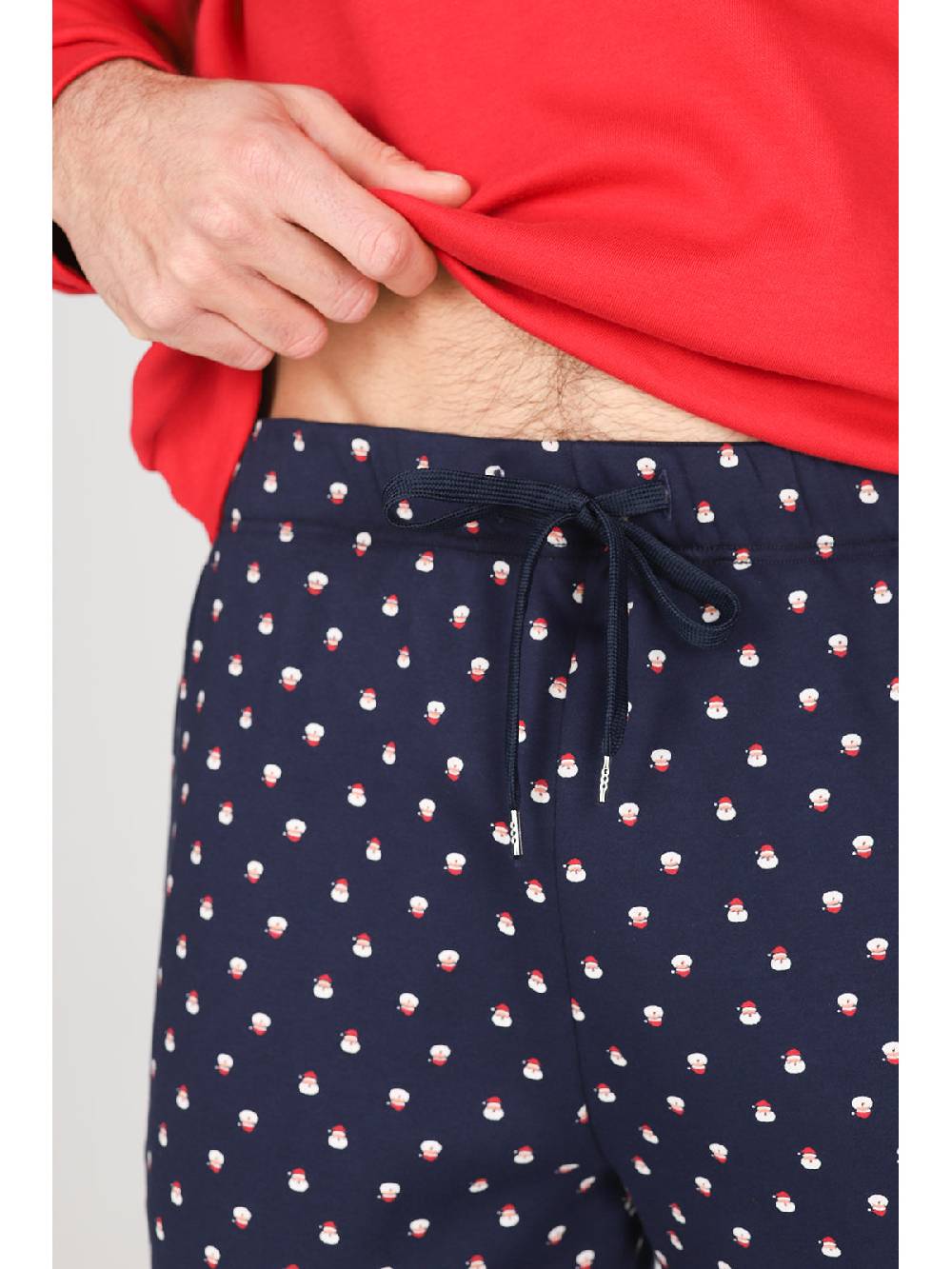 Julipet Pigiama con coulisse in caldo interlock di puro cotone