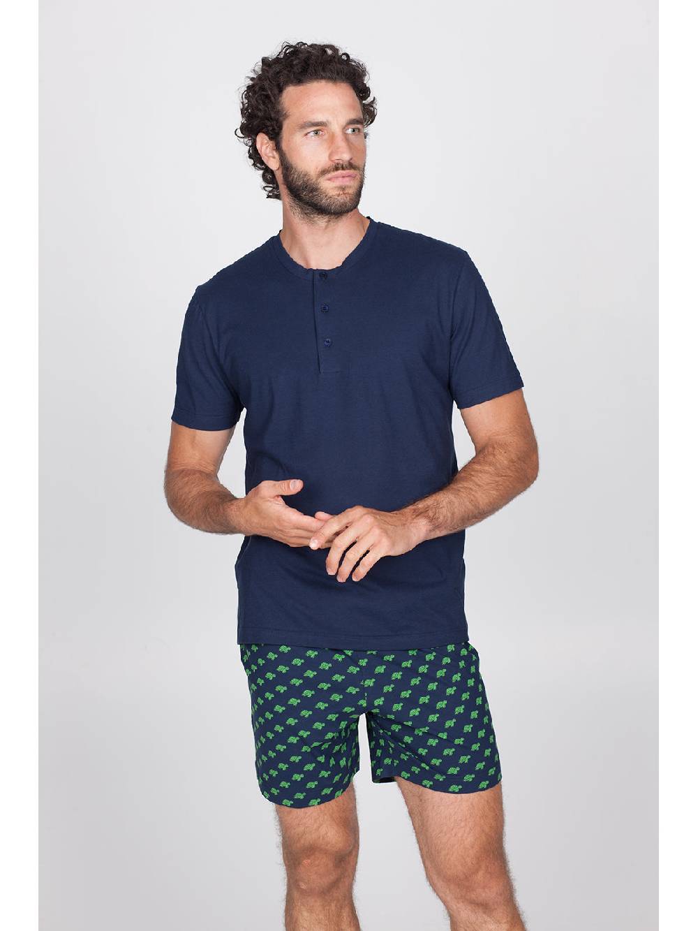 Julipet Pigiama Corto Artist Edition In Leggero Jersey Di Puro Cotone