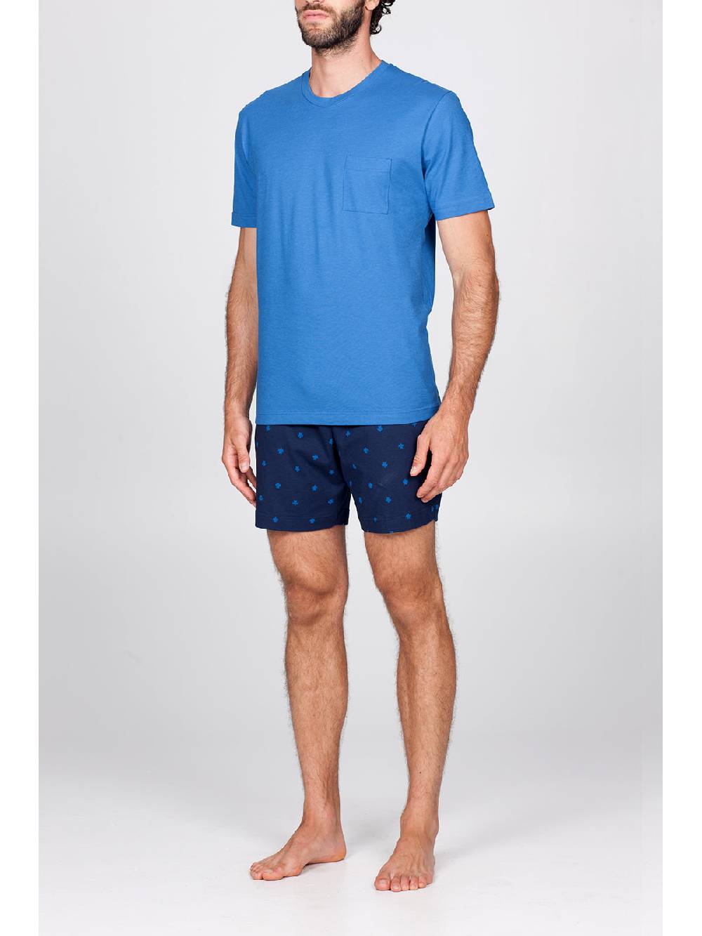 Julipet Pigiama Corto Artist Edition In Leggero Jersey Di Puro Cotone