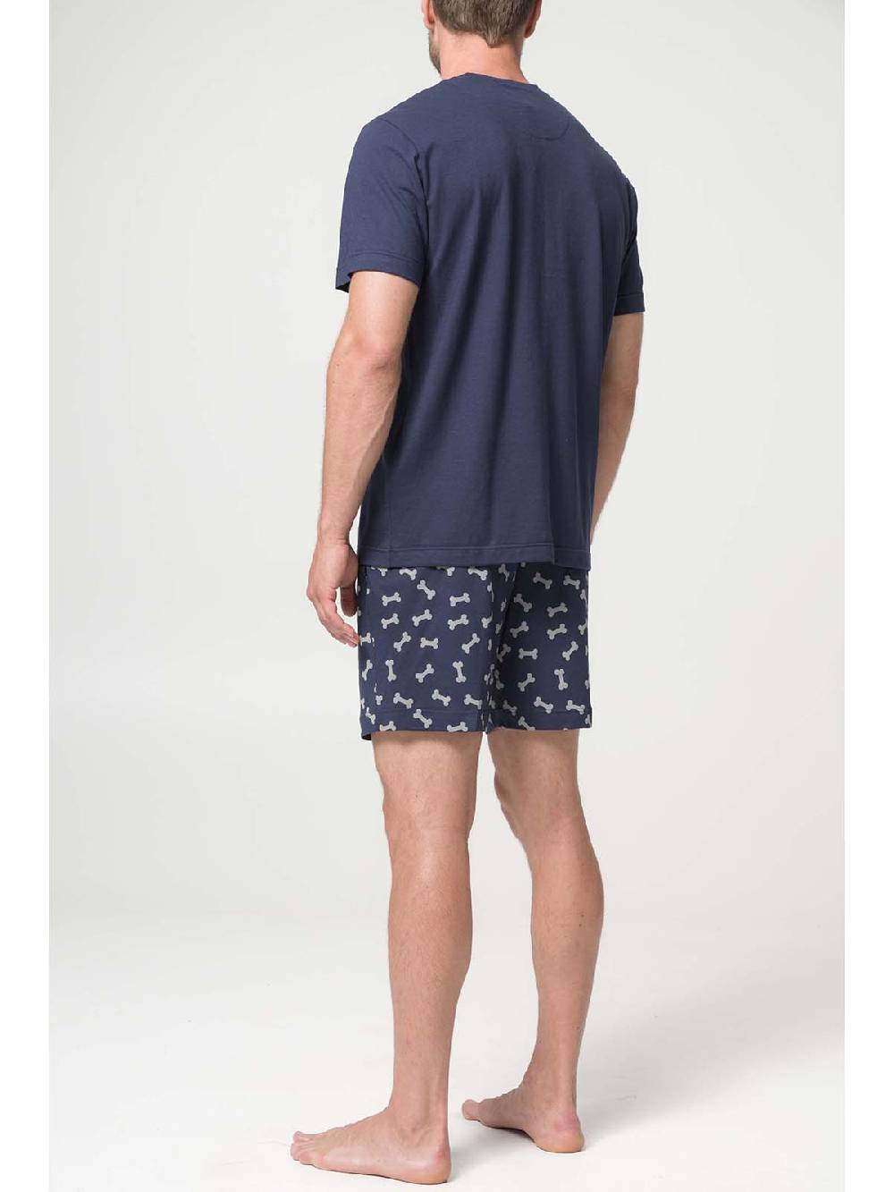 Julipet Pigiama Corto Girocollo In Traspirante Jersey Di Puro Cotone S/z