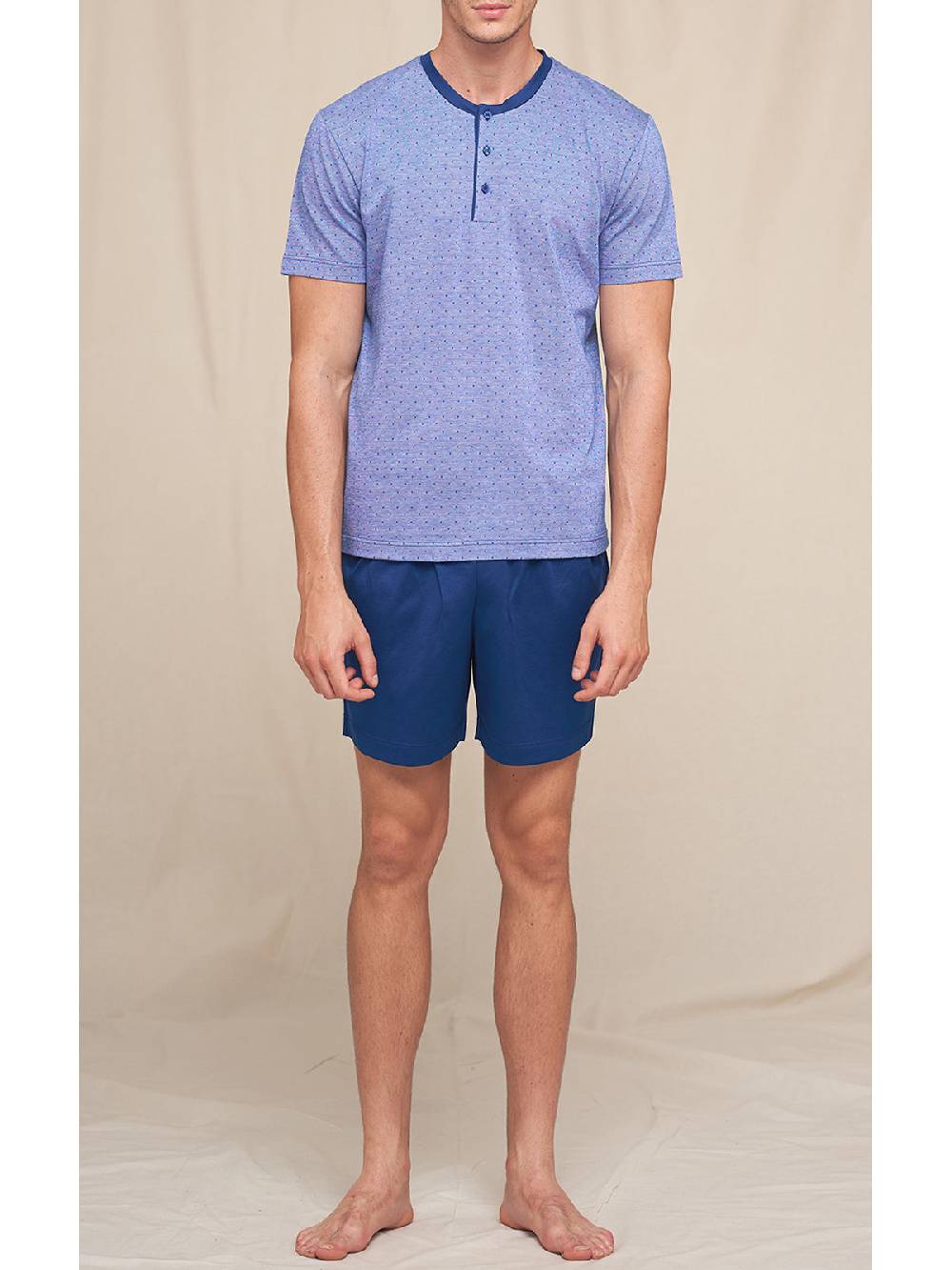 Julipet Pigiama Corto In Morbido Puro Cotone Compact