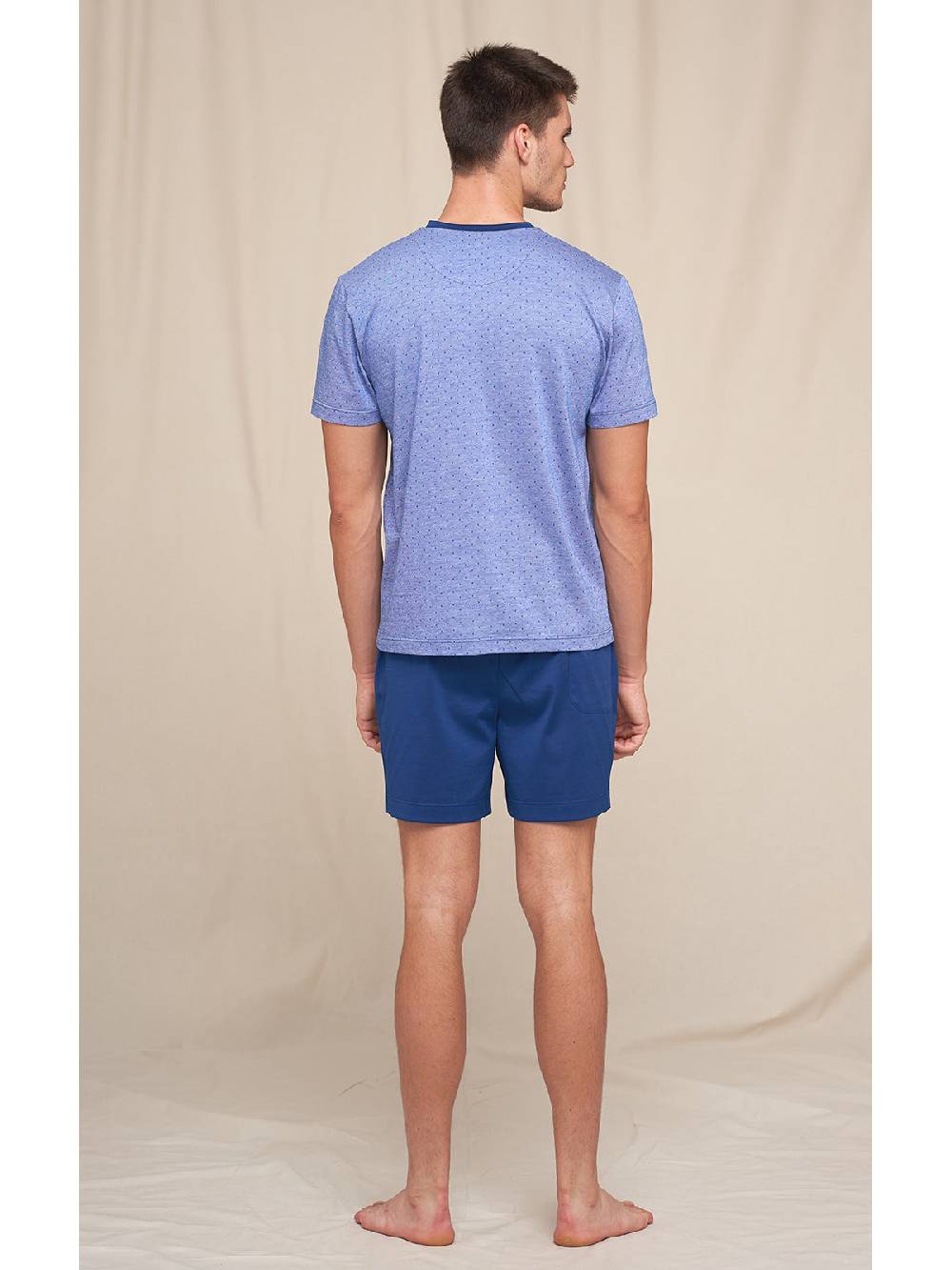 Julipet Pigiama Corto In Morbido Puro Cotone Compact