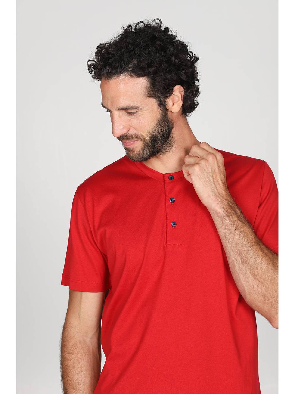 Julipet Pigiama Corto In Traspirante E Leggero Jersey Di Puro Cotone