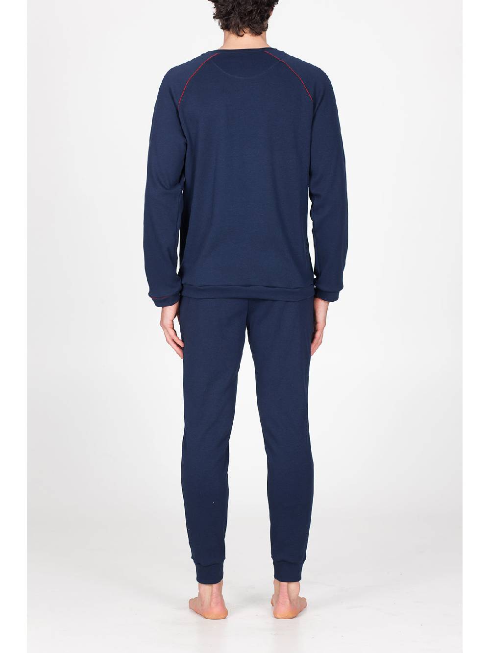 Julipet Pigiama Girocollo In Morbido Interlock Di Puro Cotone