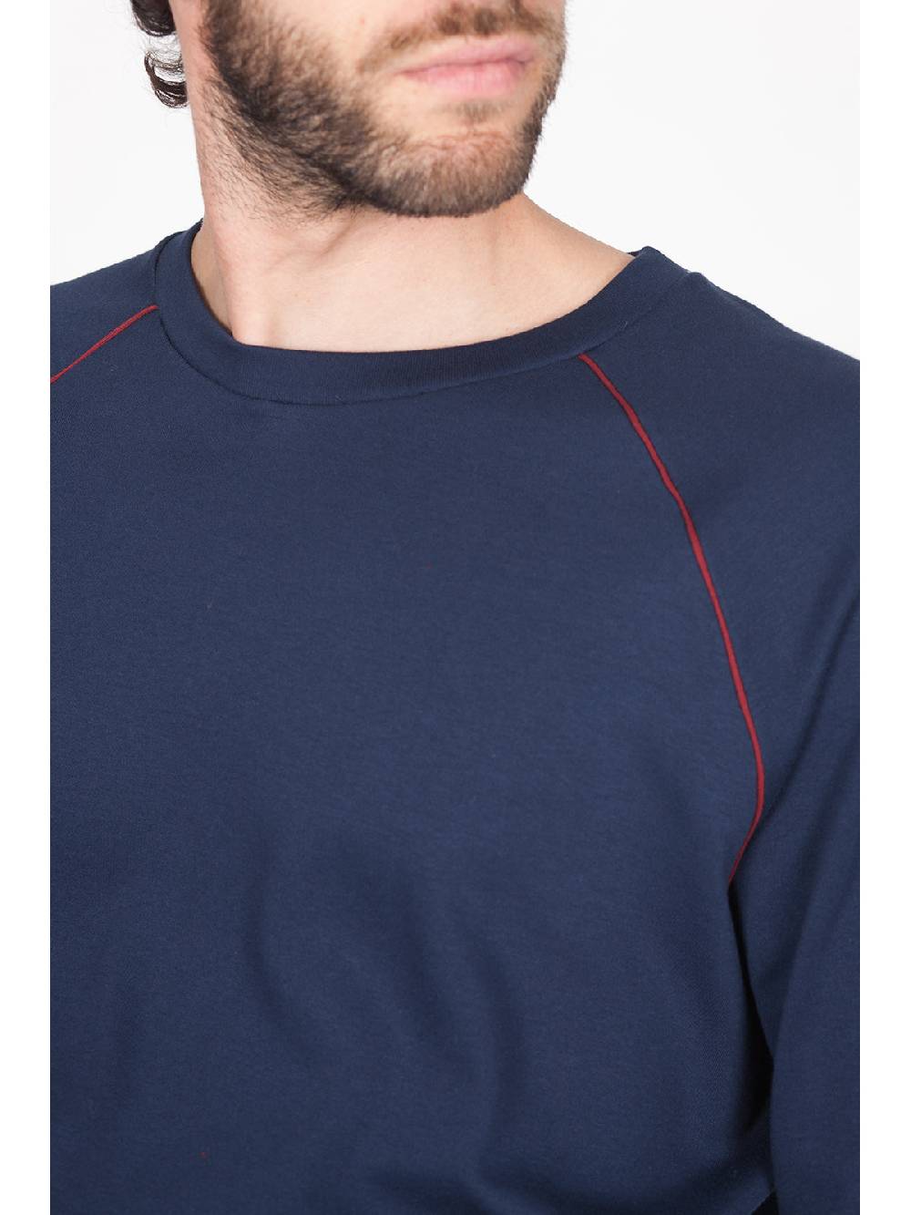 Julipet Pigiama girocollo in morbido interlock di puro cotone