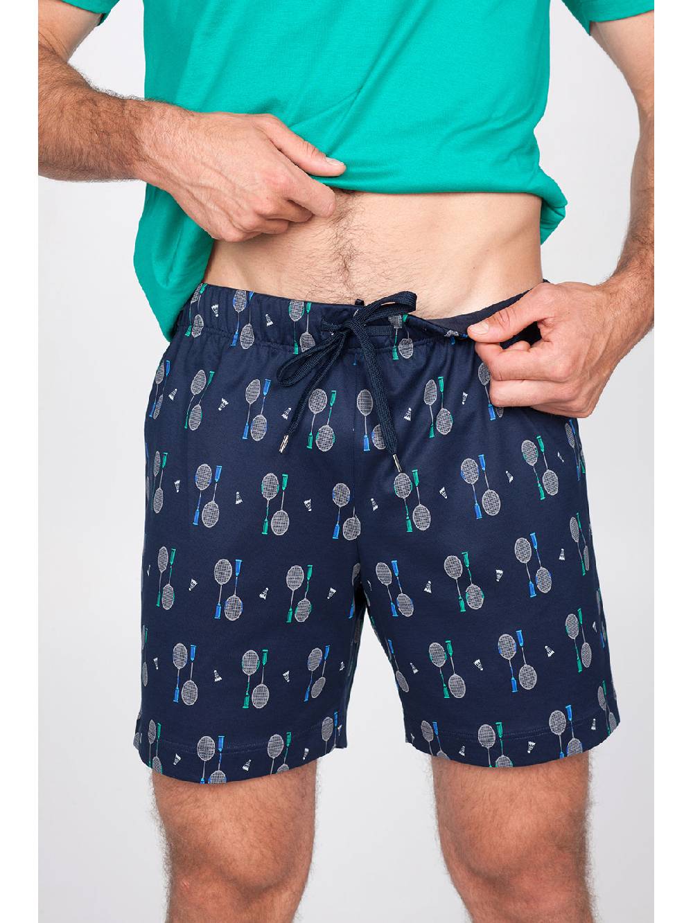 Julipet Pigiama Girocollo In Setoso Puro Cotone Mercerizzato