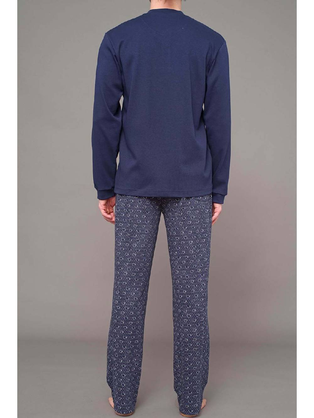 Julipet Pigiama In Interlock Stampato Di Puro Cotone