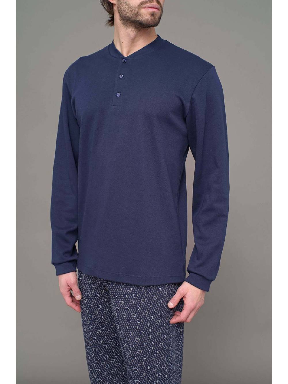 Julipet Pigiama In Interlock Stampato Di Puro Cotone