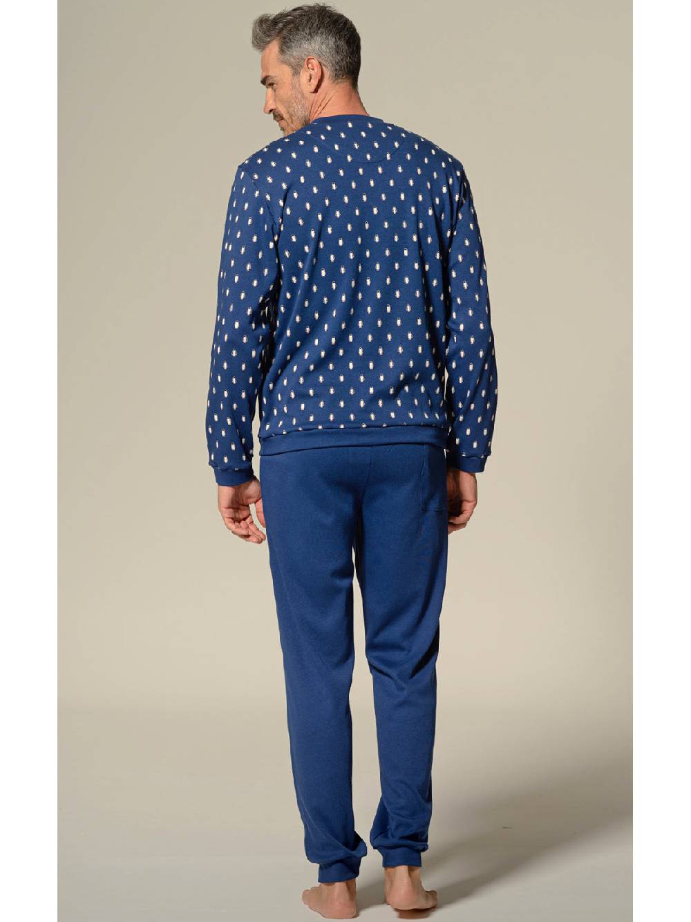 Julipet Pigiama In Interlock Stampato Di Puro Cotone