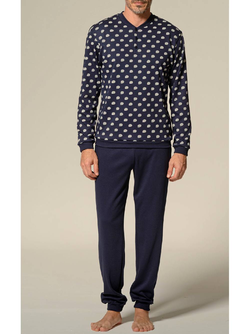 Julipet Pigiama in interlock stampato di puro cotone