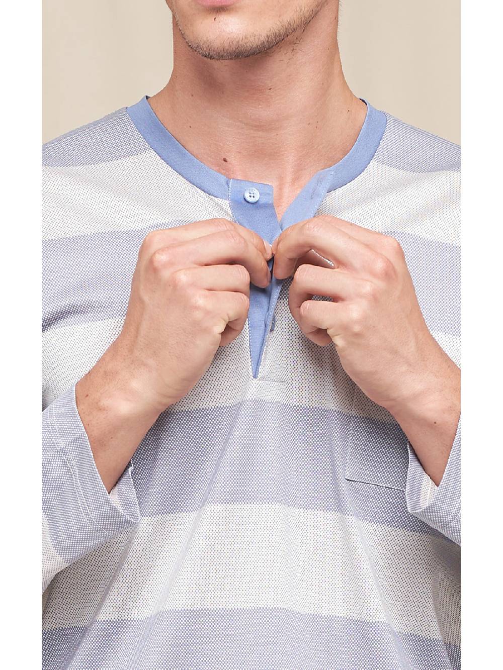 Julipet Pigiama In Jersey Di Cotone Filo Di Scozia Stampato