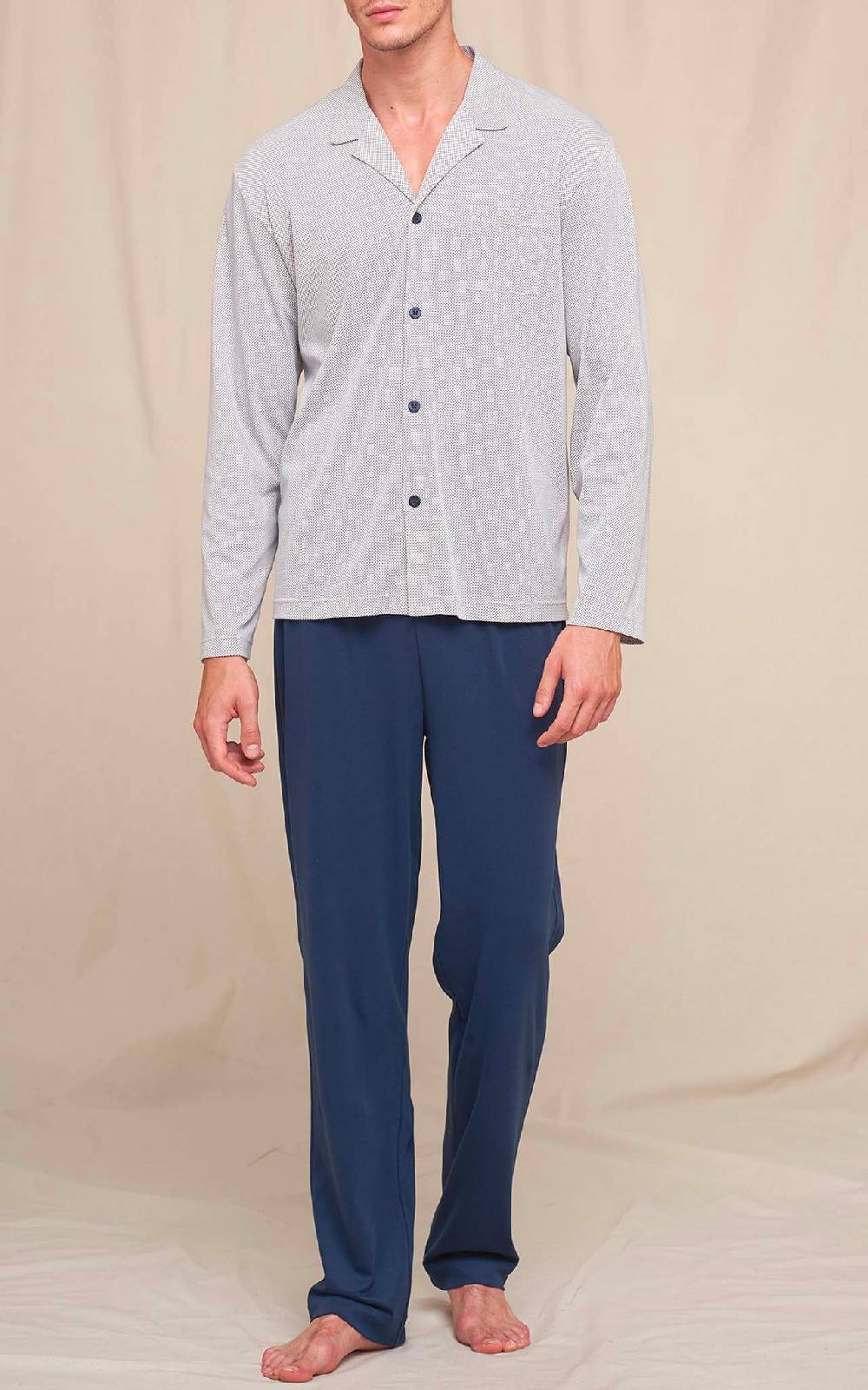 Julipet Pigiama In Leggero Interlock Di Puro Cotone Stampato