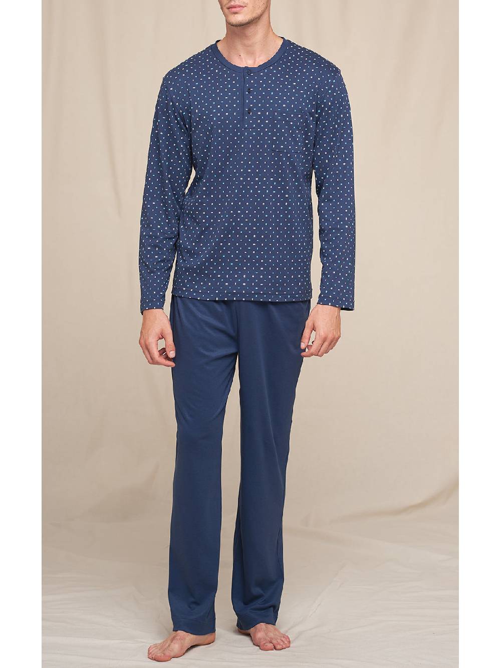Julipet Pigiama In Leggero Interlock Di Puro Cotone Stampato
