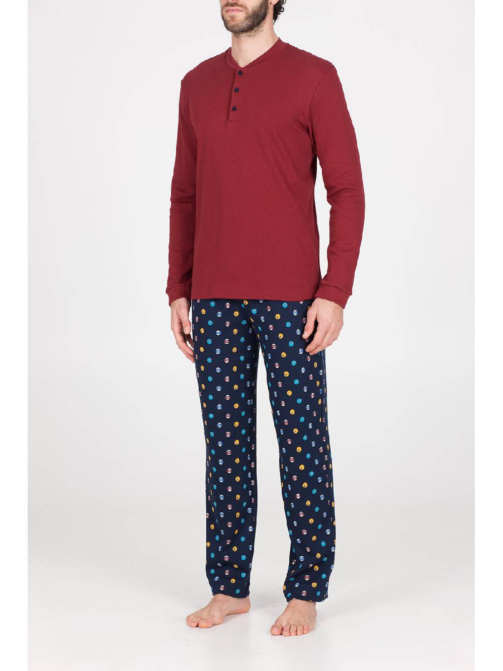 Julipet Pigiama In Morbido Interlock Di Puro Cotone