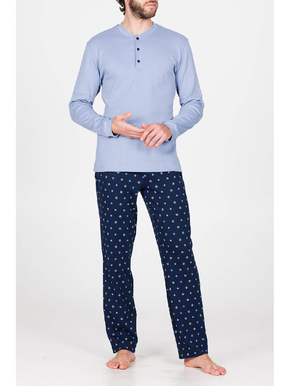 Julipet Pigiama In Morbido Interlock Di Puro Cotone