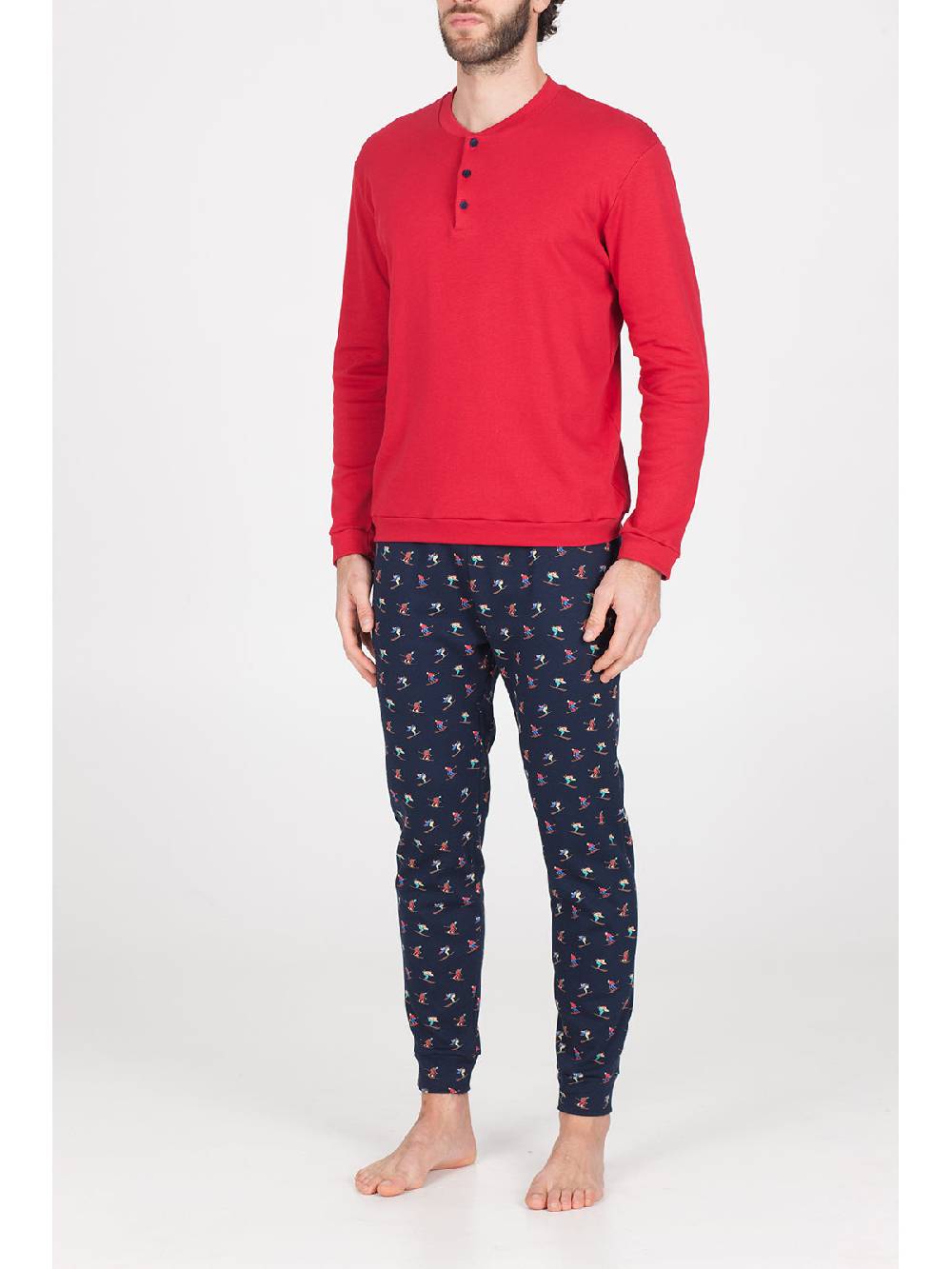 Julipet Pigiama In Morbido Interlock Di Puro Cotone