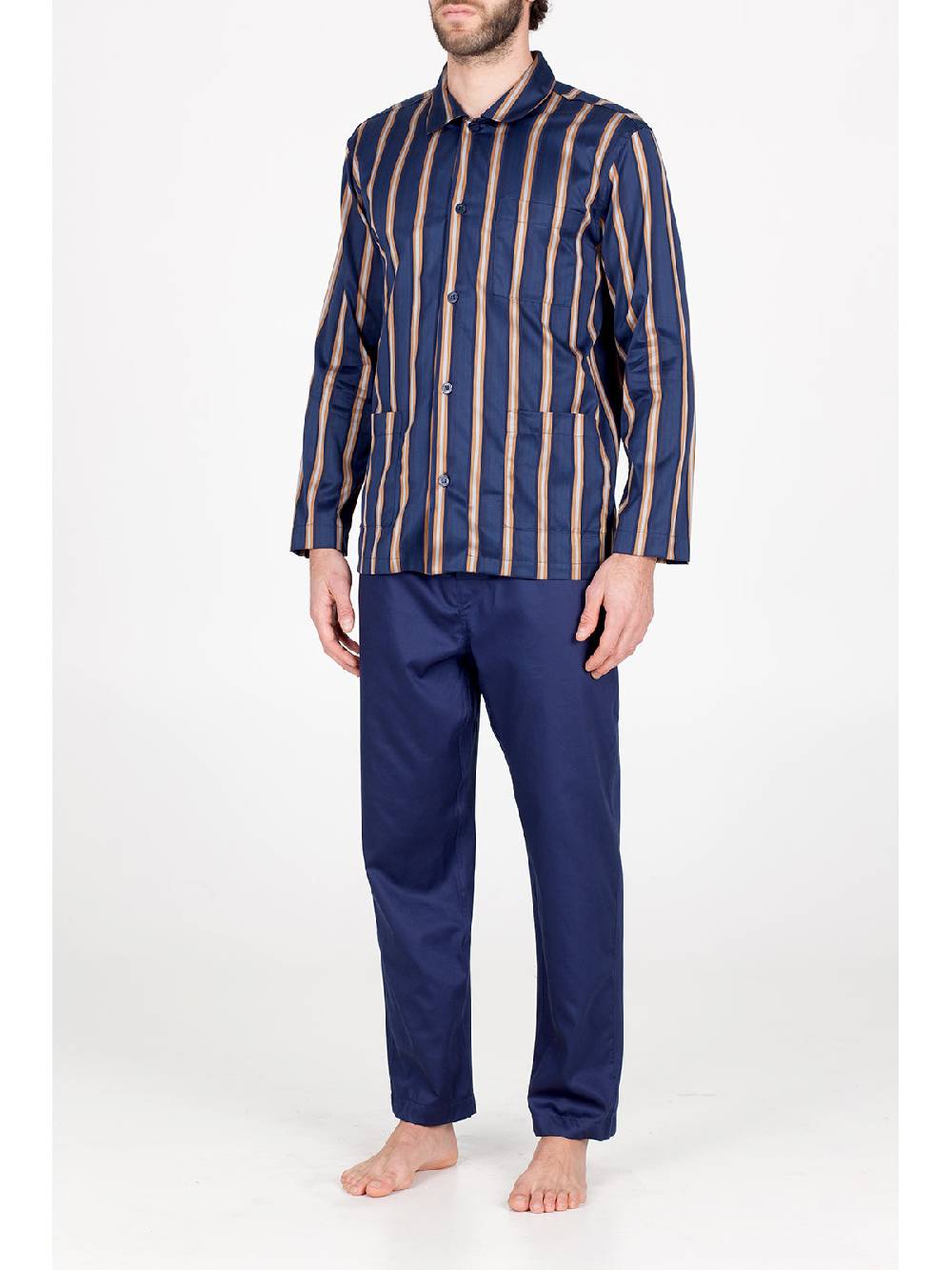 Julipet Pigiama In Pregiato Popeline Di Puro Cotone